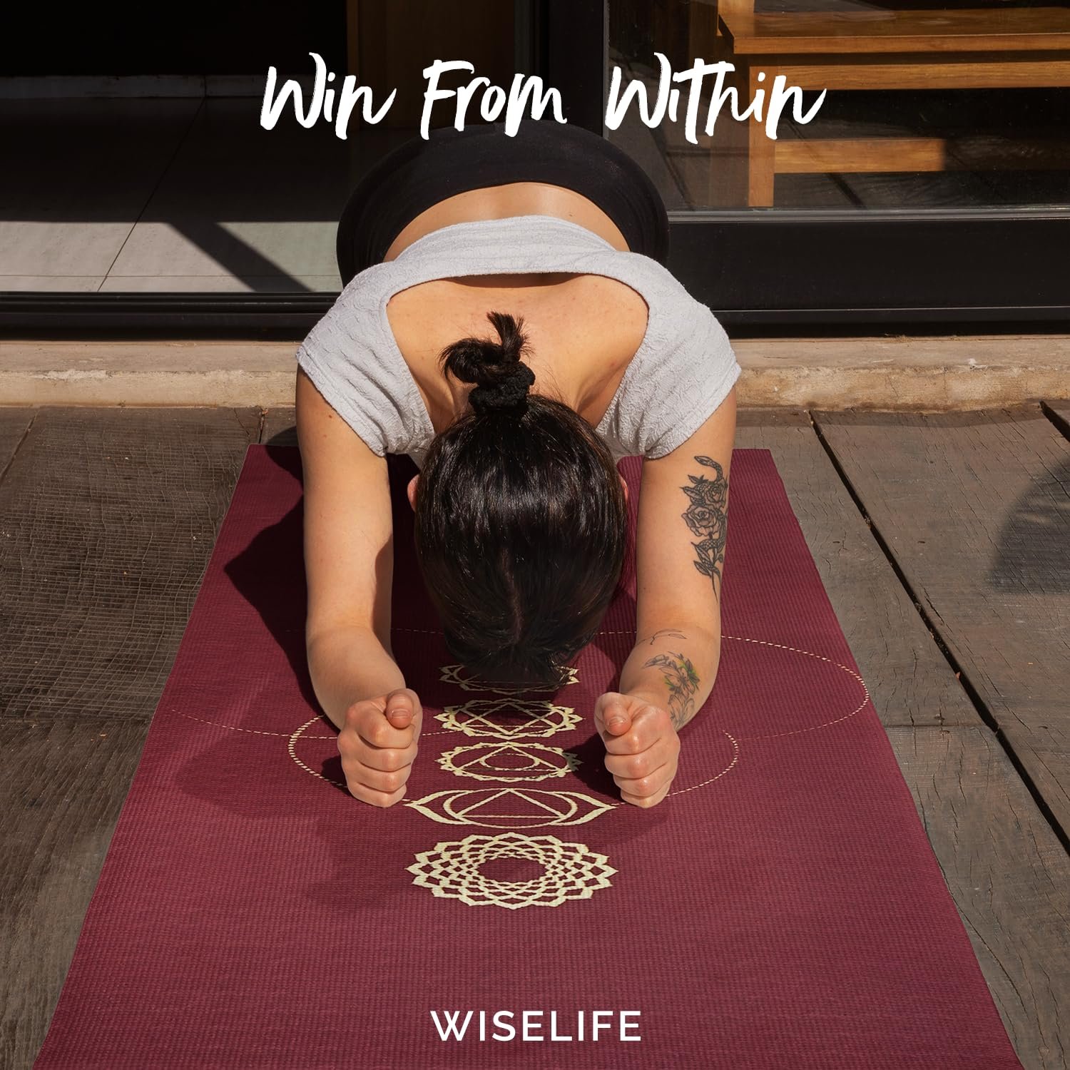 Premium Eco-Friendly Non-Slip Yoga Mat (6 mm)